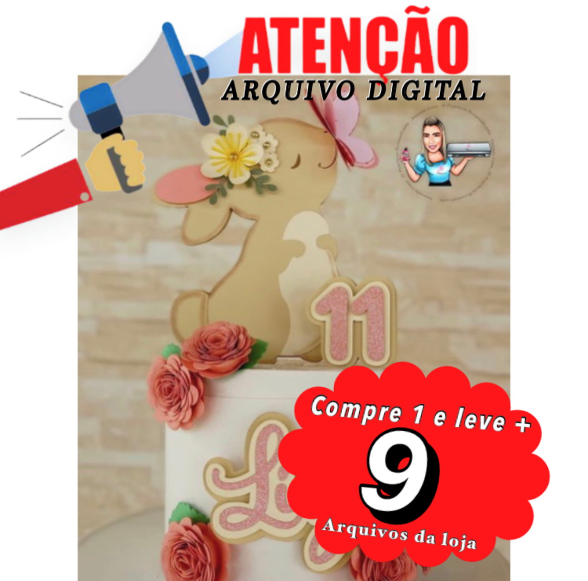 Arquivo de Corte Topo de Bolo - Pascoa (04)