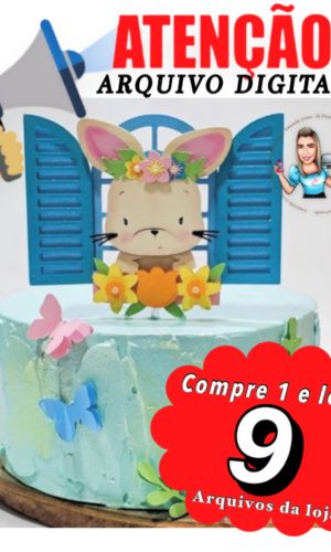 Arquivo de Corte Topo de Bolo - Pascoa (06)