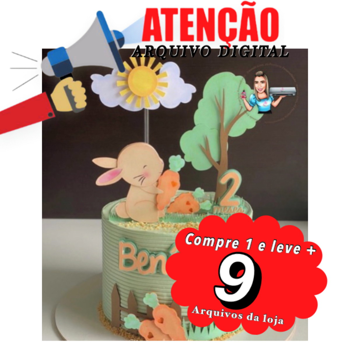 Arquivo de Corte Topo de Bolo - Pascoa (10)