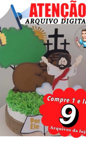 Arquivo de Corte Topo de Bolo - Pascoa (16)