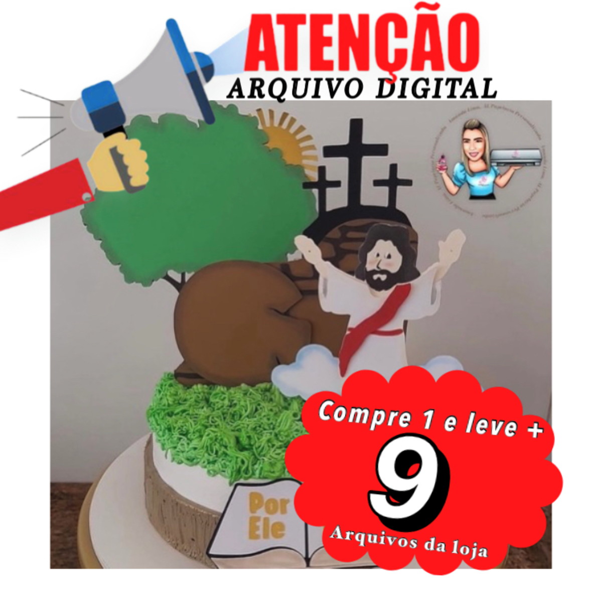 Arquivo de Corte Topo de Bolo - Pascoa (16)