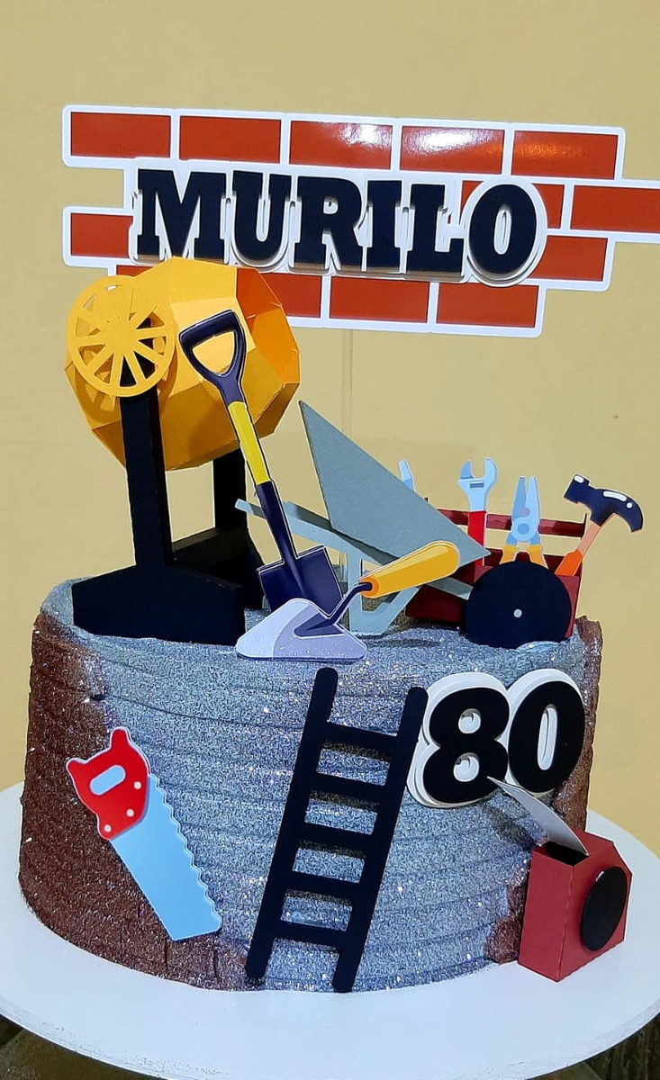 Arquivo de corte topo de bolo pedreiro obra