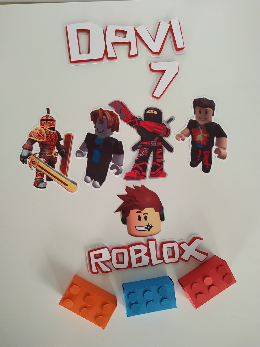 Arquivo De Corte Topo De Bolo Roblox Bloco 3d