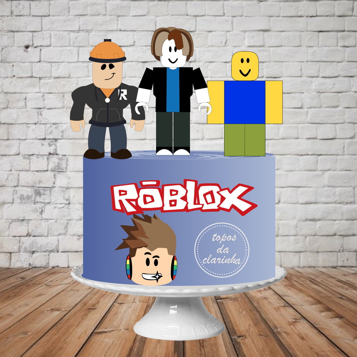 Arquivo de Corte Topo de Bolo Roblox Camada