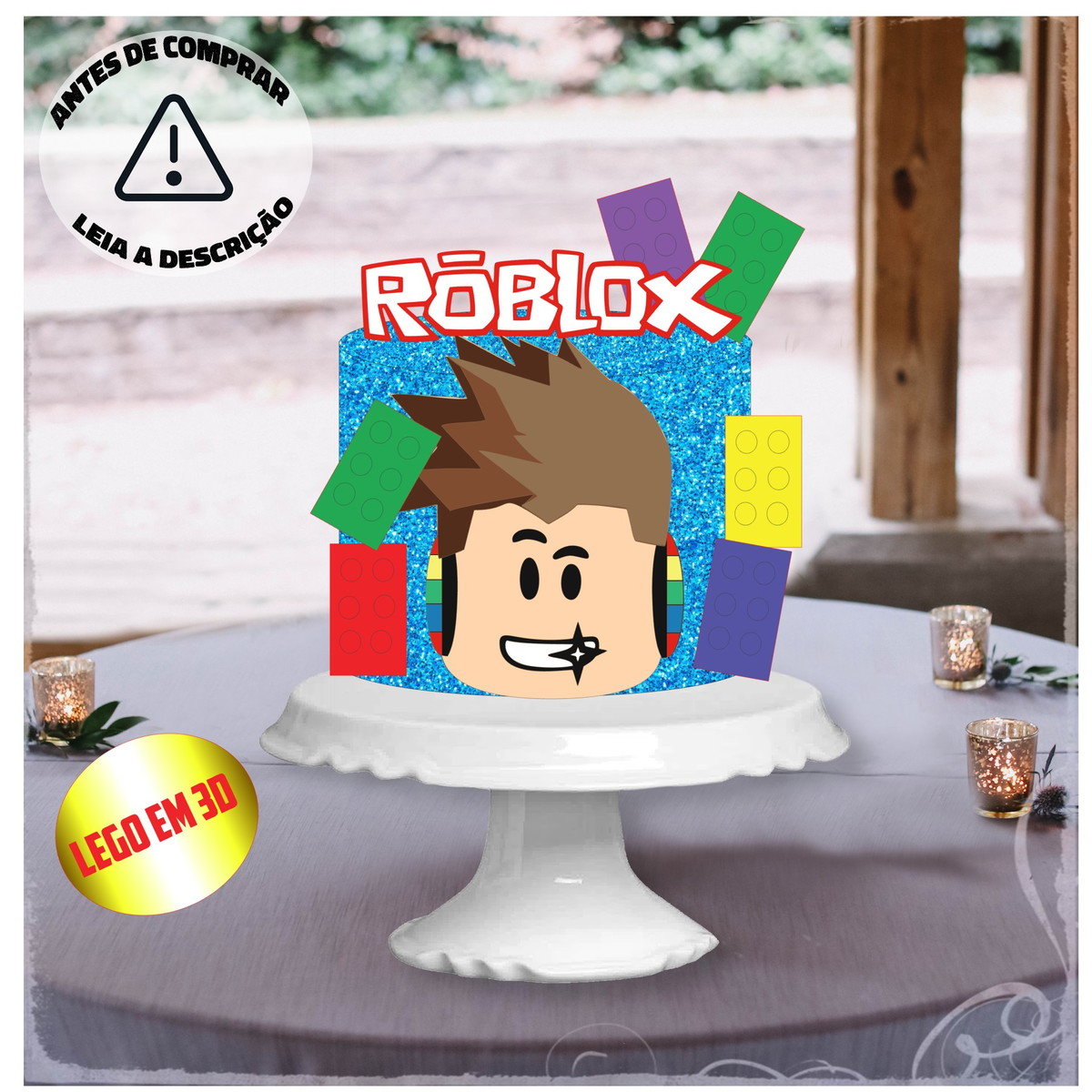 Arquivo de Corte topo de bolo roblox camadas