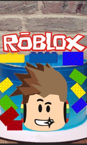 Arquivo de Corte Topo de Bolo Roblox Camadas