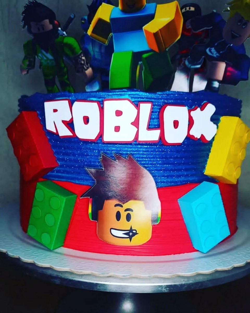Arquivo de Corte Topo de Bolo Roblox - Imagem 5