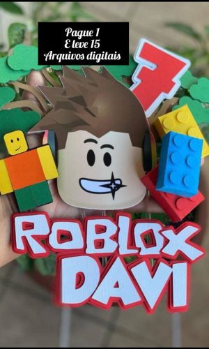 Arquivo de Corte-topo de Bolo Roblox
