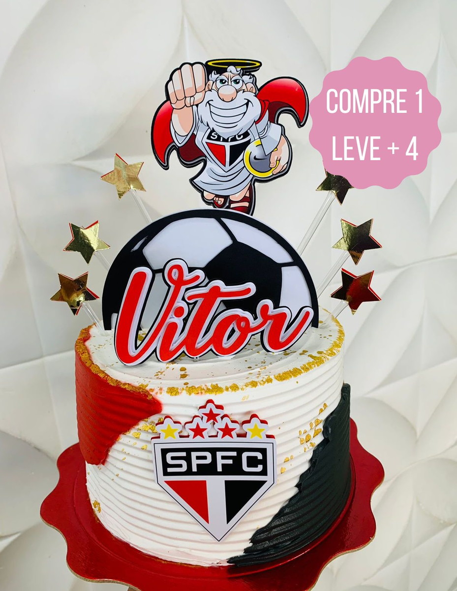 Arquivo de Corte Topo de Bolo São Paulo Futebol Clube