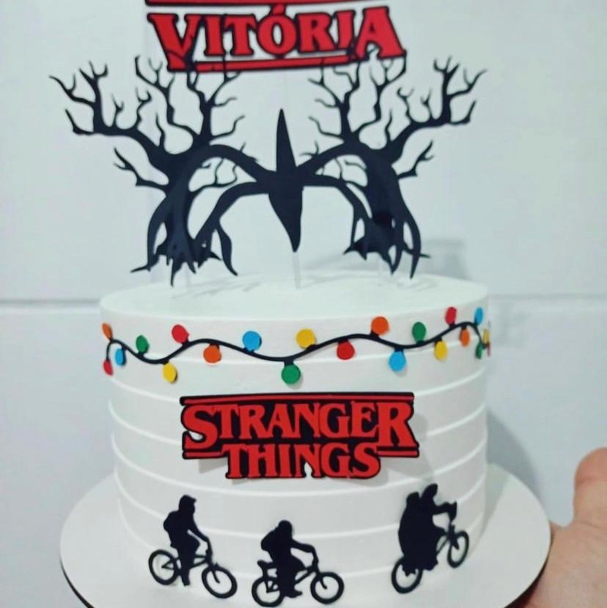 Arquivo de Corte Topo de Bolo Stranger Things