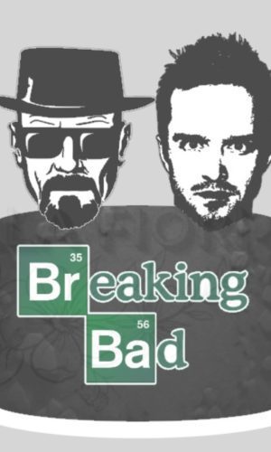 Arquivo de Corte Topo de Bolo The Breaking Bad - Bf
