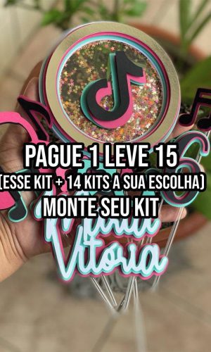 Arquivo de Corte Topo de Bolo Tik Tok Studio+ 14
