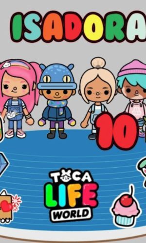 Arquivo de Corte Topo de Bolo Toca Life World