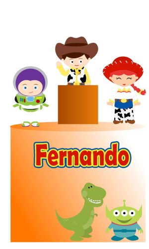 Arquivo de Corte Topo de Bolo Toy Story 01