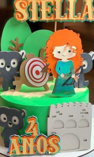 Arquivo de Corte Topo de Bolo Valente Studio