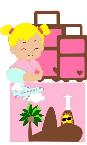 Arquivo De Corte Topo De Bolo Viagem Rio De Janeiro