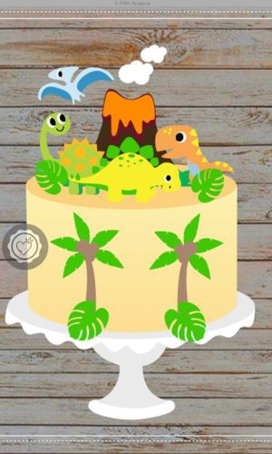 Arquivo de corte topo dinossauro