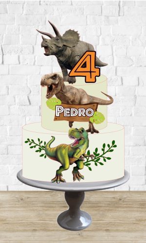 Arquivo de Corte Topo Dinossauros Realista