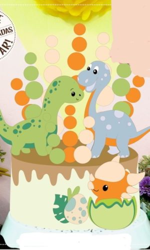 Arquivo de Corte - Topo DINOSSAUROS-STUDIO