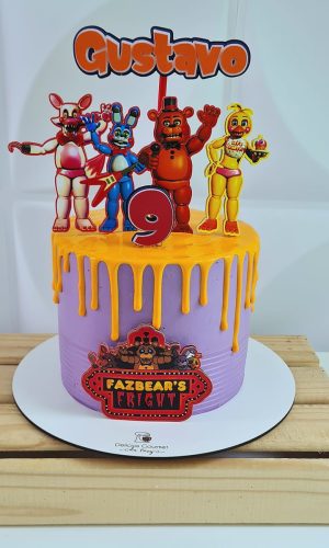 Arquivo de Corte Topo Five Nights At Freddy's Fnaf