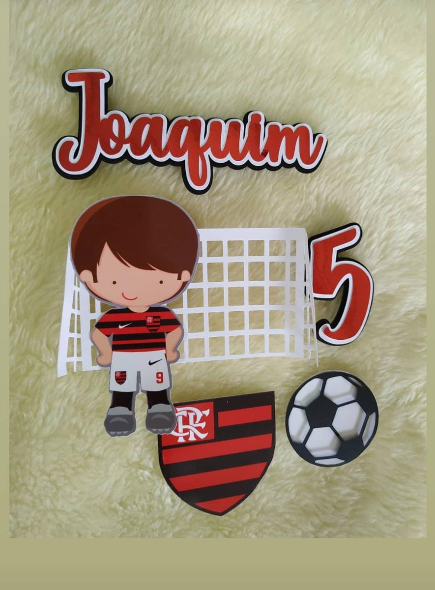 Arquivo De Corte Topo Flamengo Menino Trave Bola