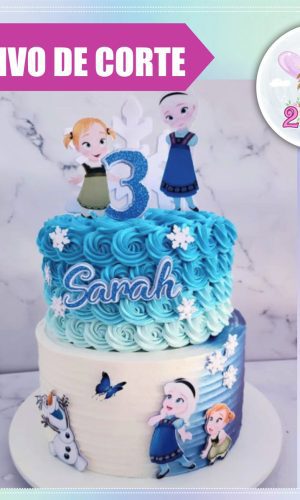 Arquivo de corte Topo frozen