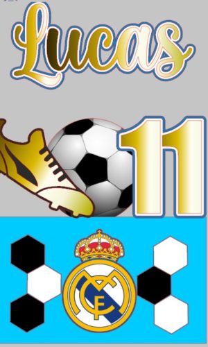 Arquivo de Corte Topo Futebol Real Madrid