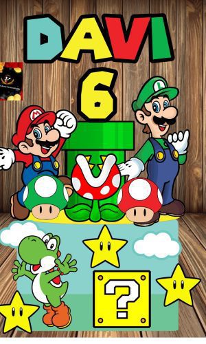 Arquivo de Corte Topo Mario