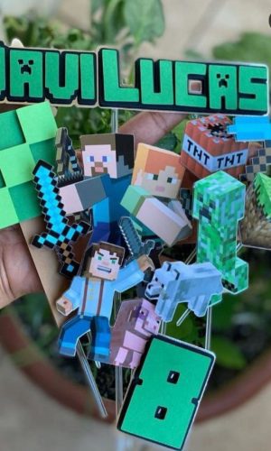 Arquivo de Corte Topo Minecraft Studio