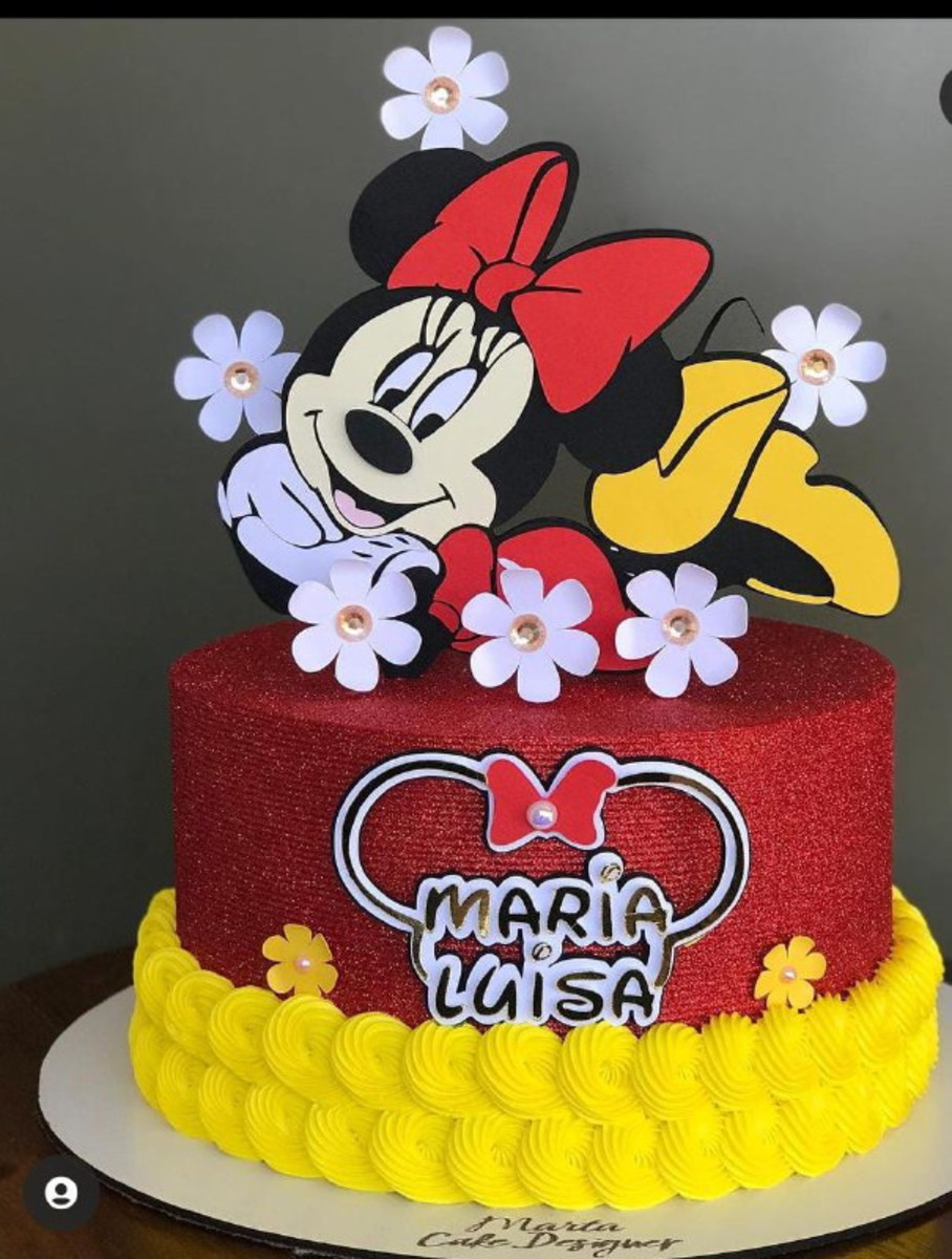 Arquivo de corte topo Minnie CAMADAS 1