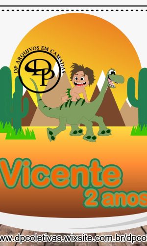 Arquivo de corte topo o bom dinossauro