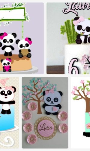 Arquivo De Corte Topo Panda Studio