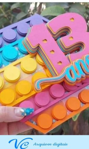 Arquivo de corte topo Pop it -04- Fidget toys -COD 974