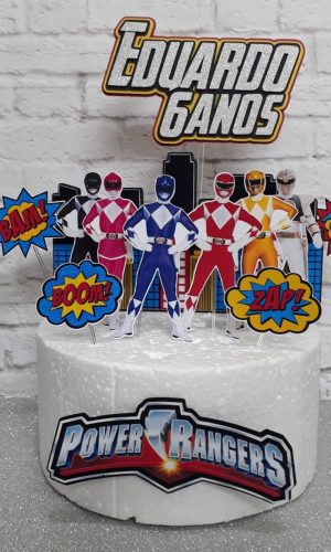 ARQUIVO DE CORTE TOPO POWER RANGERS