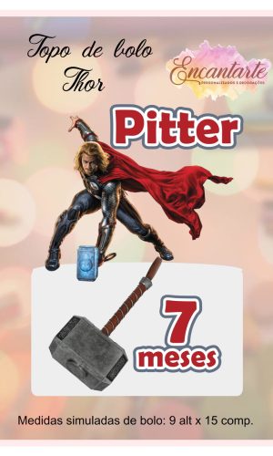 Arquivo de corte Topo Thor