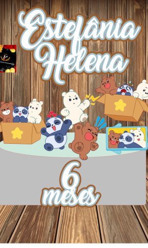 Arquivo de Corte Topo Urso sem Curso Baby