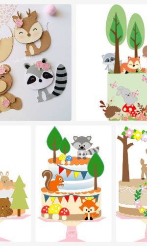 Arquivo De Corte Topos Animais Do Bosque Studio