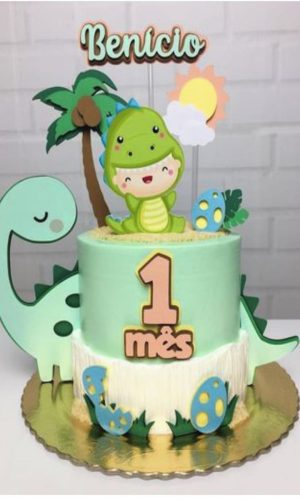 Arquivo de corte Topos de bolo Dinossauro em Studio #132