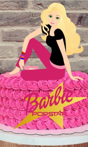 Arquivo de corte_topo de bolo Barbie_camada