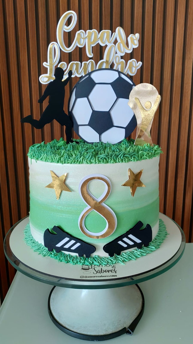 Arquivo Digital Topo de Bolo Futebol