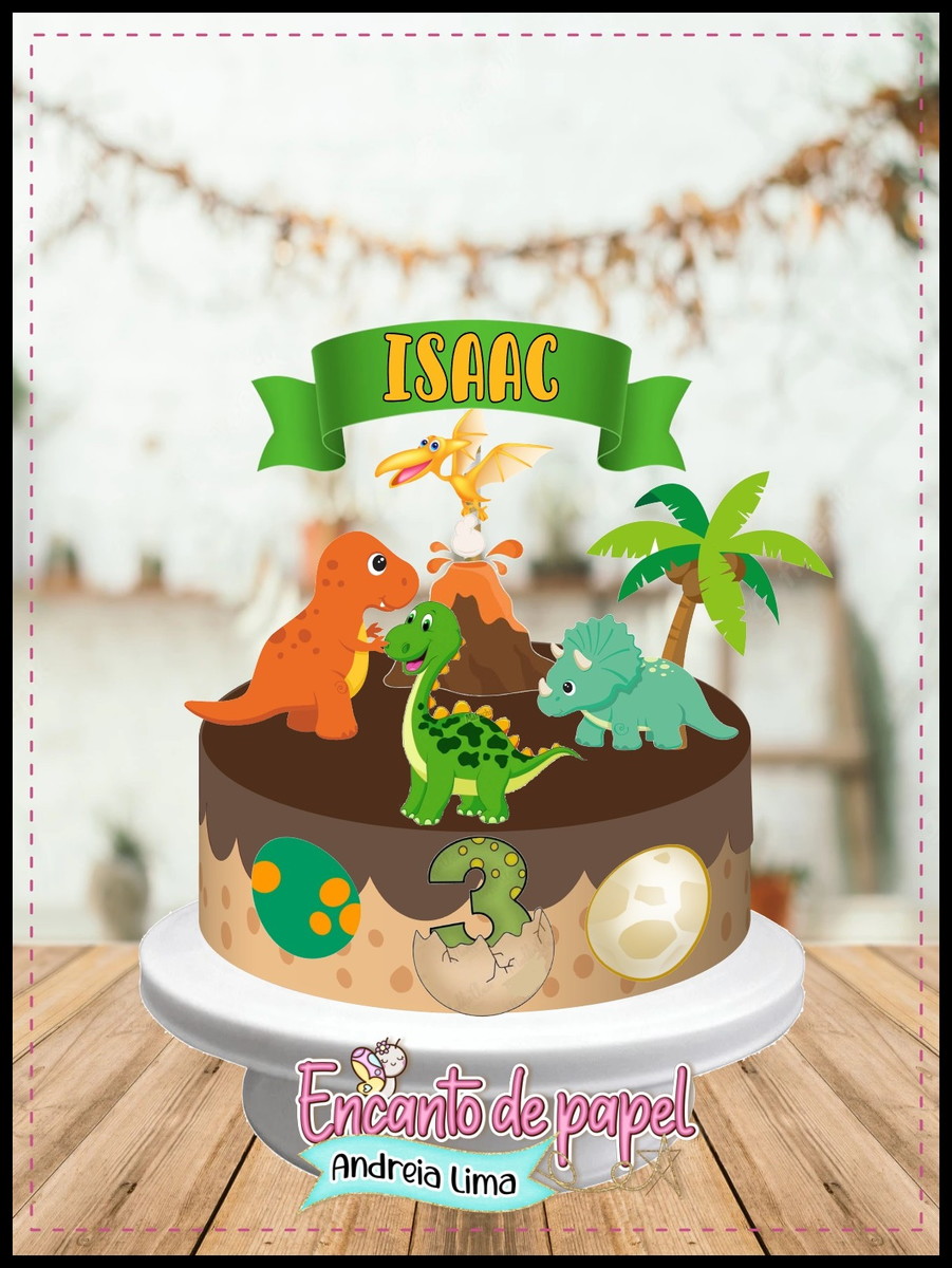 Arquivo Digital Topo Dino Baby Menino