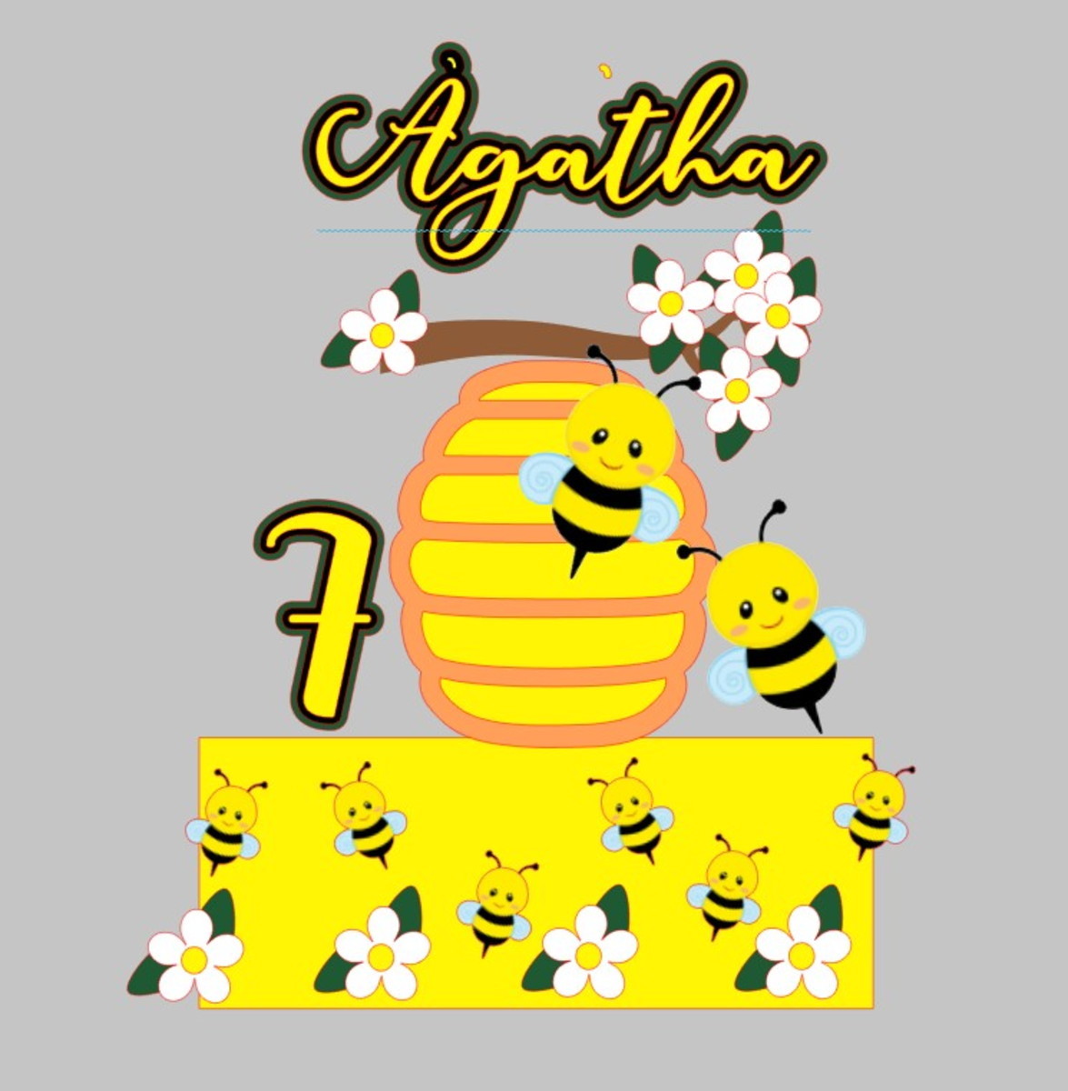 ARQUIVO DIGITAL- Topod e Bolo Mulher Maravilha Baby + 4 - Imagem 3