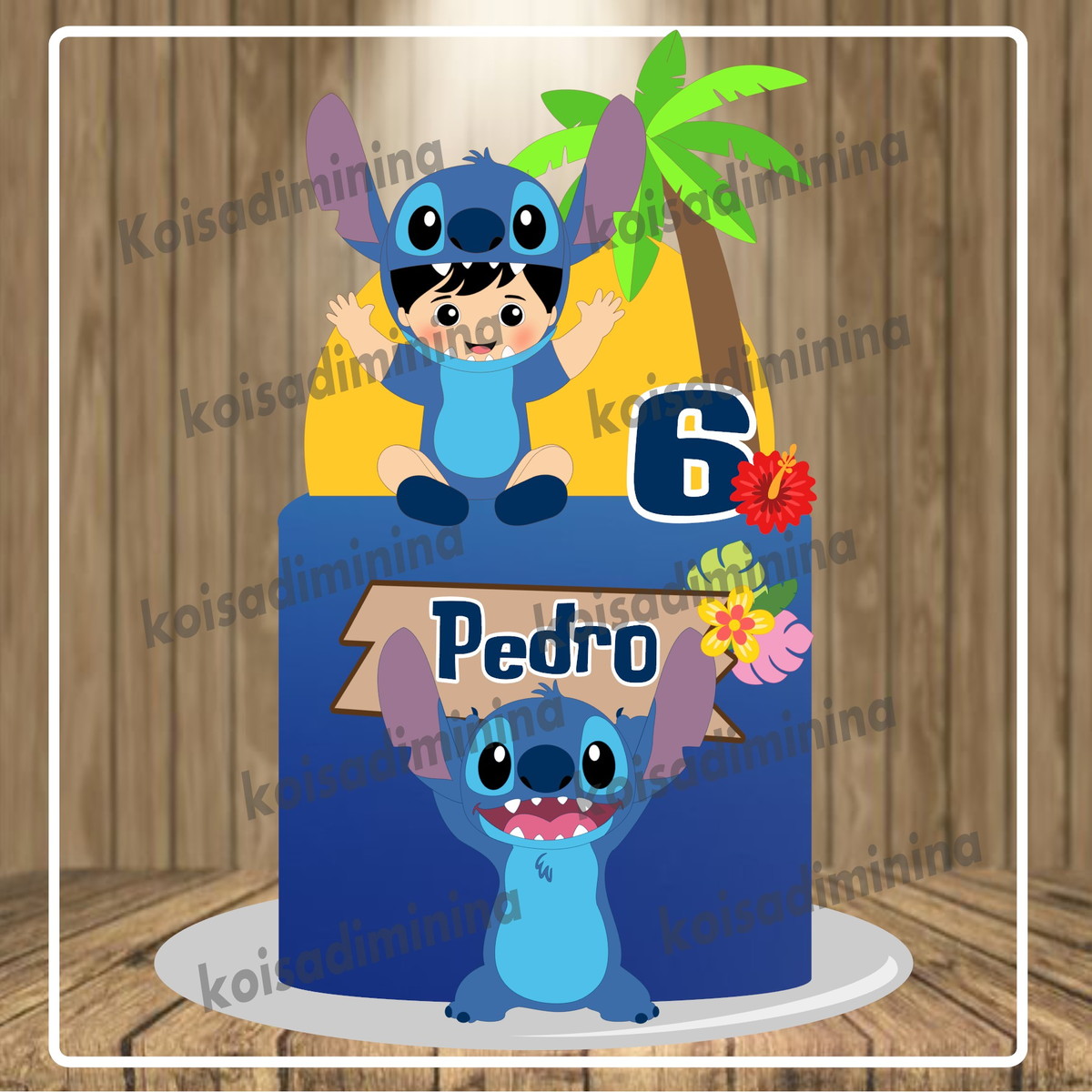 Arquivo em Camadas Stitch Baby