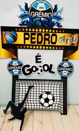 Arquivo Silhouette Topo de Bolo Grêmio Futebol