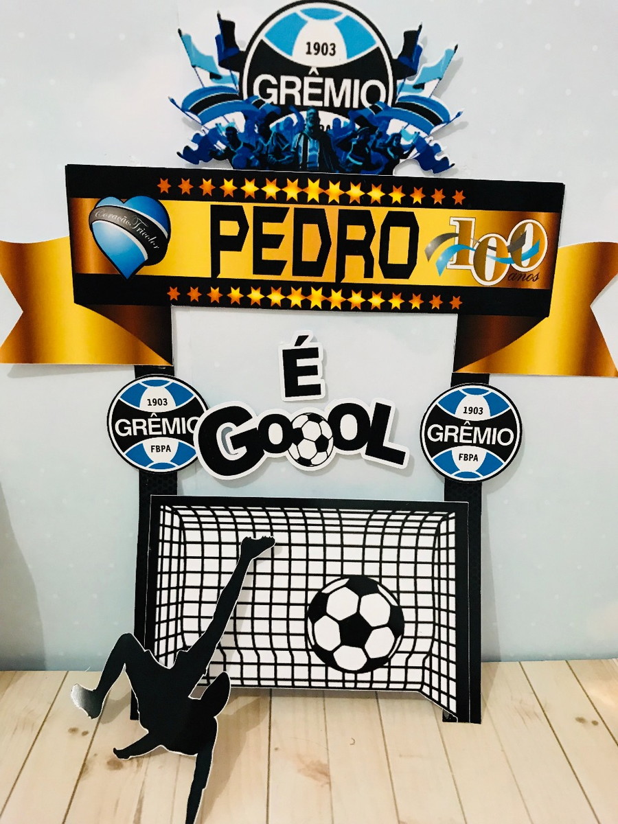 Arquivo Silhouette Topo de Bolo Grêmio Futebol