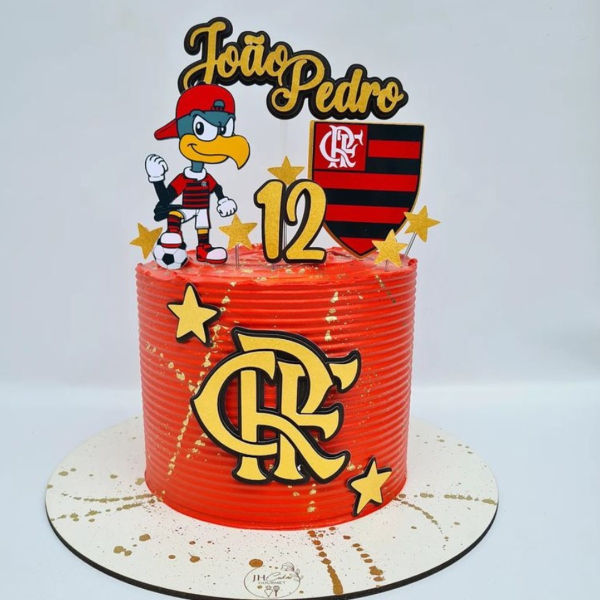 ARQUIVO STUDIO - Topo de bolo flamengo