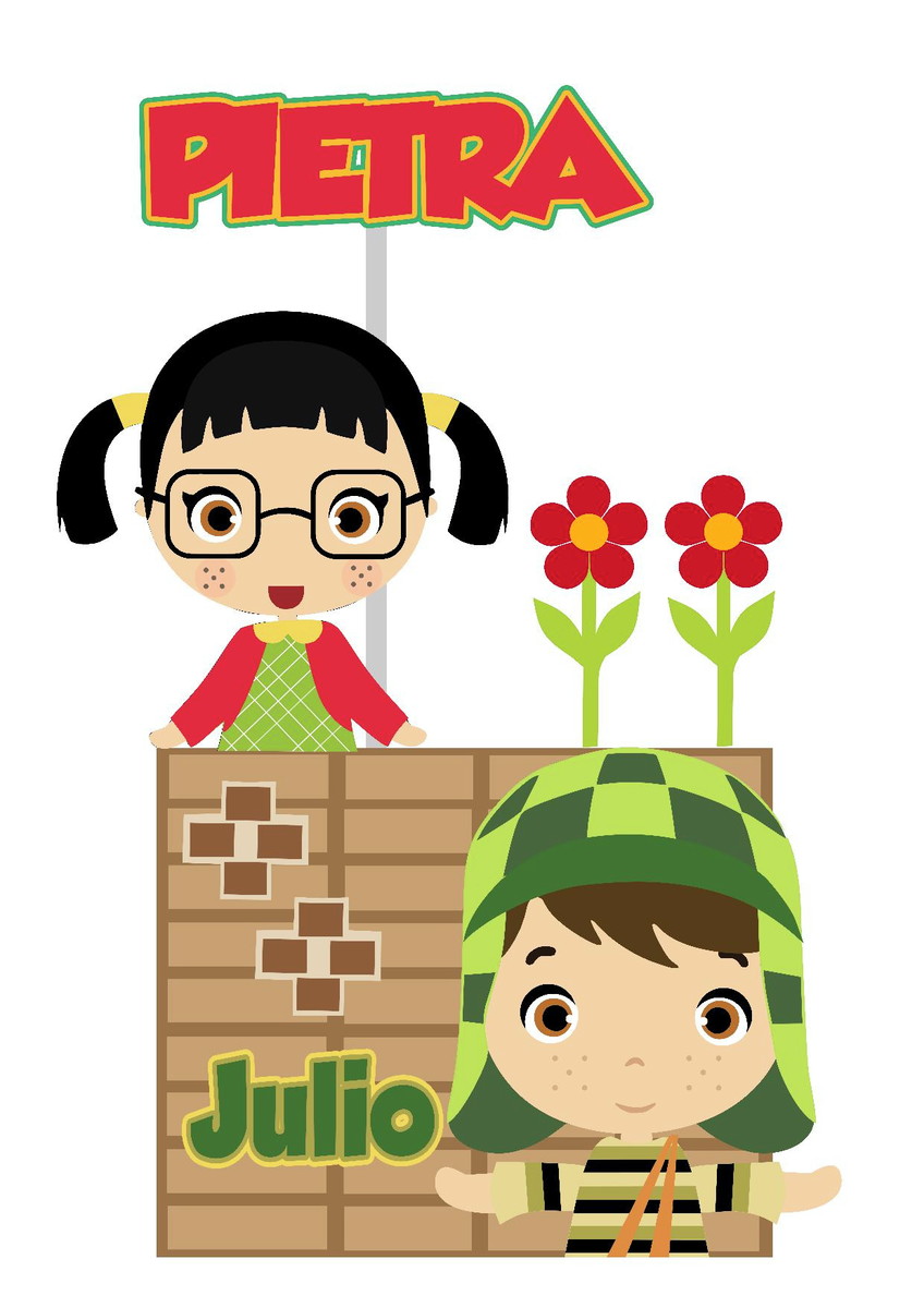 ARQUIVO TOPO CHAVES E CHIQUINHA CUTE ARTS