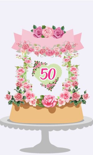 Arquivo Topo de Bolo - Aniversário Feminino
