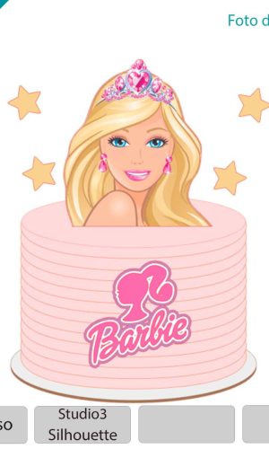 Arquivo Topo de Bolo - Barbie