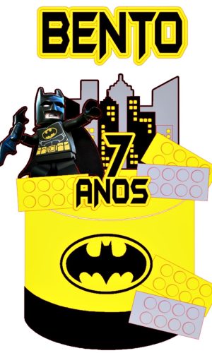 Arquivo de Corte - Topo de Bolo Batman Lego